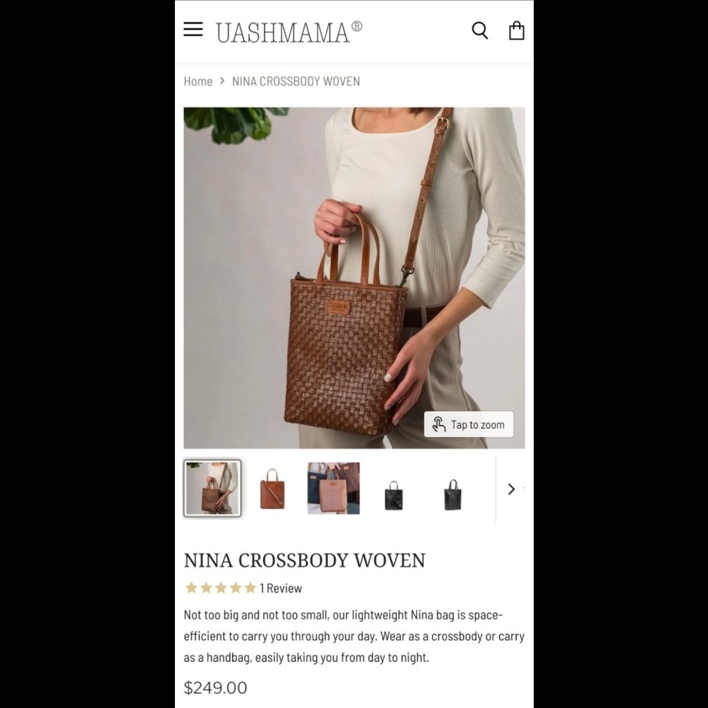 UASHMANA NINA CROSSBODY WOVEN - Picture 14 of 15